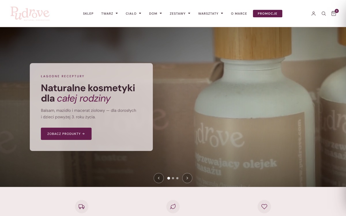 Strona główna Pudrove: projekt GetClient